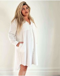 Hope & Harvest - Boyfriend Shirt Dress