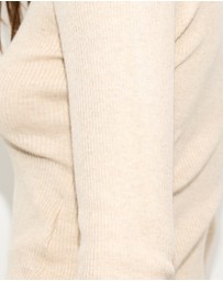 Dazie - Gretta Collared Knit Top