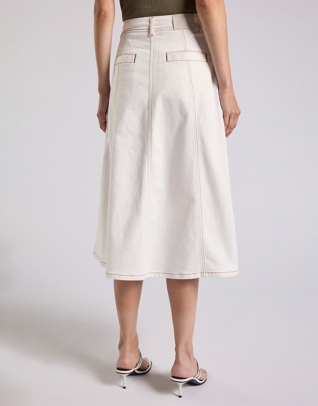David Lawrence - Zola Denim Midi Skirt