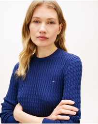 Tommy Hilfiger - Fine Gauge Cable Knit Jumper