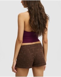 Cotton On - Lace Micro Shorts