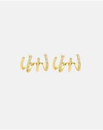 Pastiche - Gold Diana Earrings