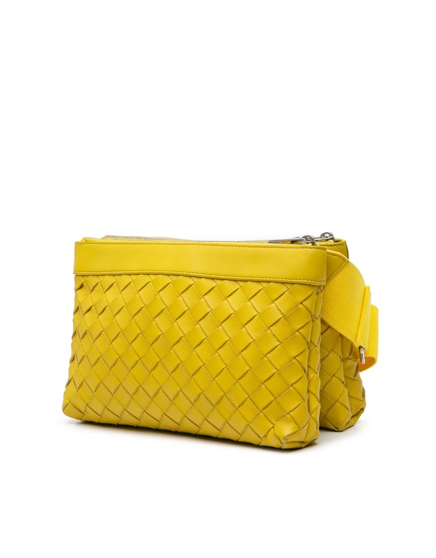 Pre-Loved by Azura Reborn - Pre-Loved bottega veneta Woven Leather Crossbody Bag