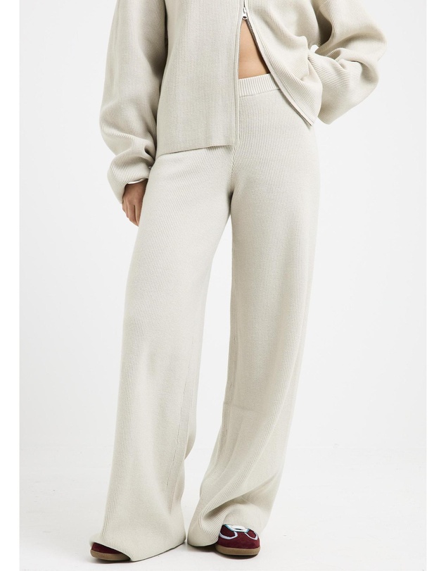Subtitled - Agnes Rib Wide Leg Pants
