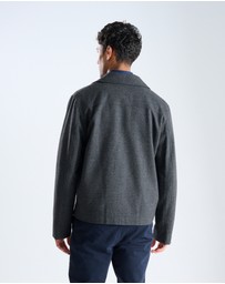 3 Wise Men - 3 Wise Men Rockwell Jacket Charcoal