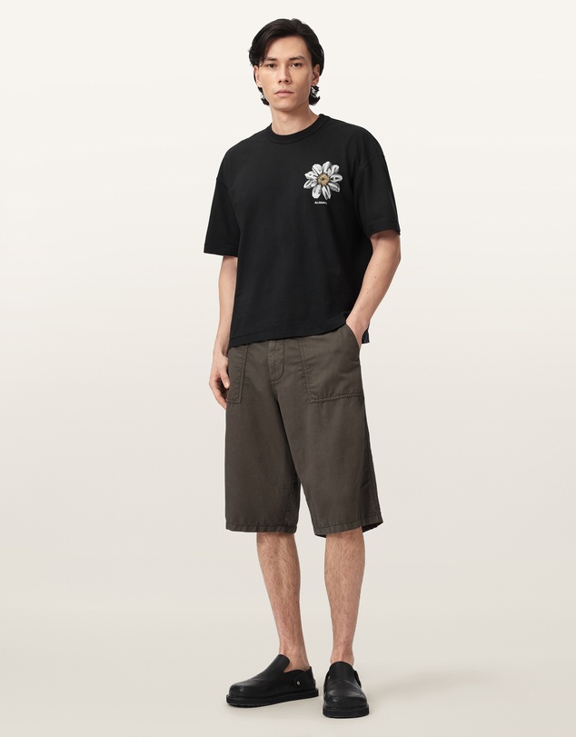 AllSaints - Petals SS Crew T-Shirt