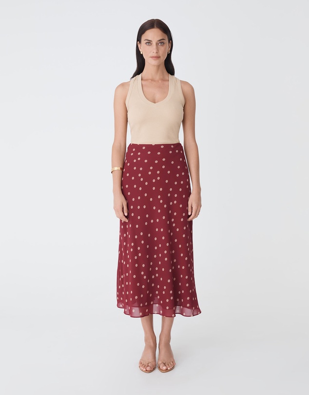 Forcast - Lottie Printed Skirt
