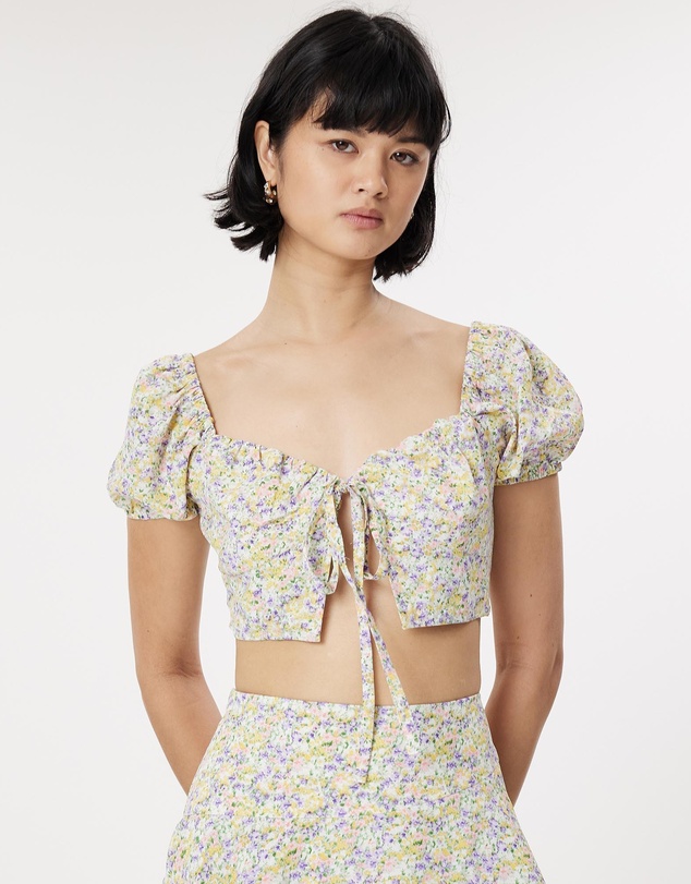 Honey and Beau - Floral Breeze Top