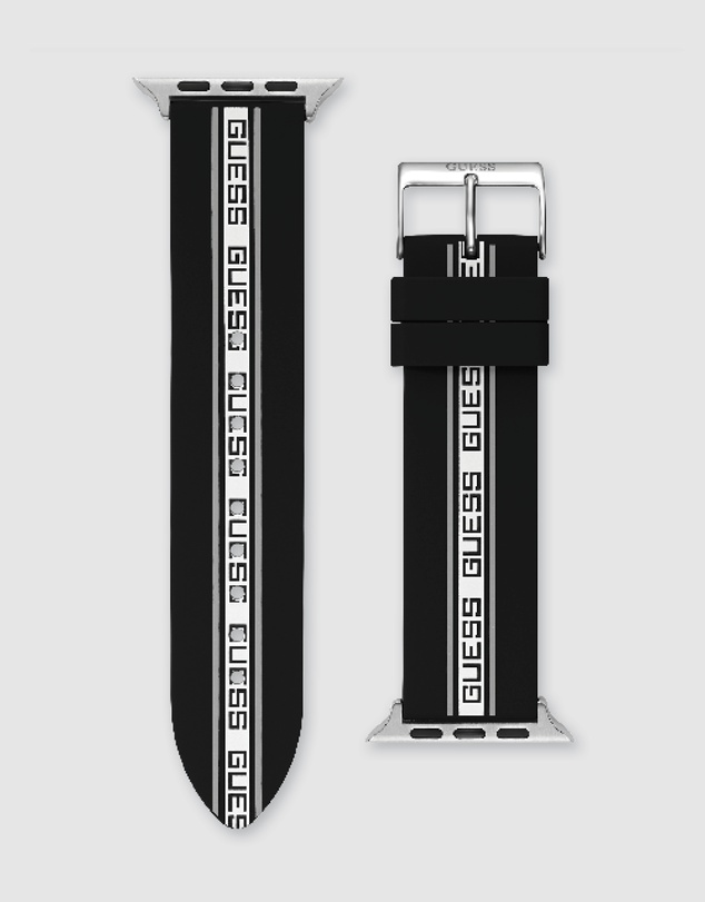 GUESS - Guess Apple Band - Black Logo 42-44mm