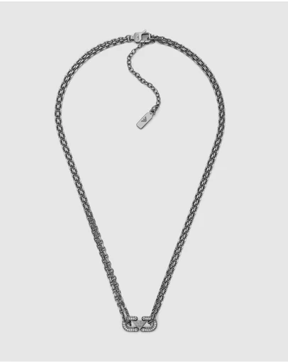 Emporio Armani - Gunmetal Necklace