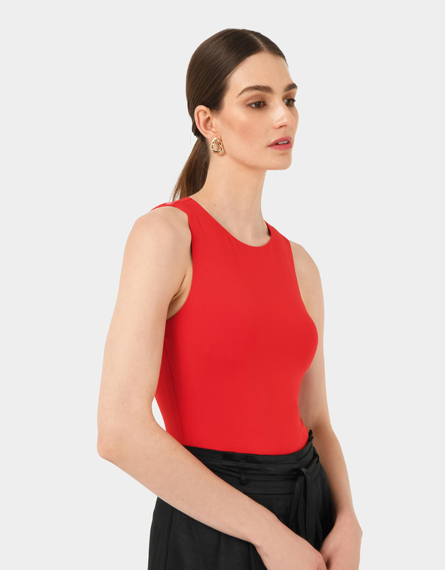 Forcast - Liv Round Neck Tank Top