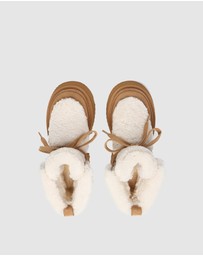EVERAU - Australian Shepherd Ugg Bumpy Cow Suede Upper Fashion Boots