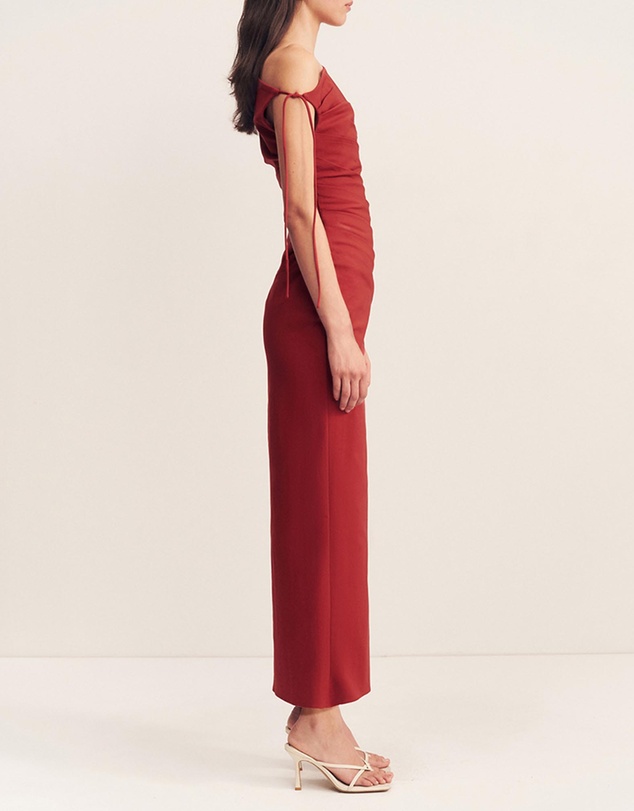 Shona Joy - Lani Gathered Midi Dress