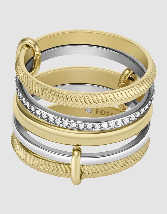 Fossil - Harlow Two Tone Ring