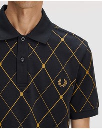 Fred Perry - Argyle Print Fred Perry Shirt