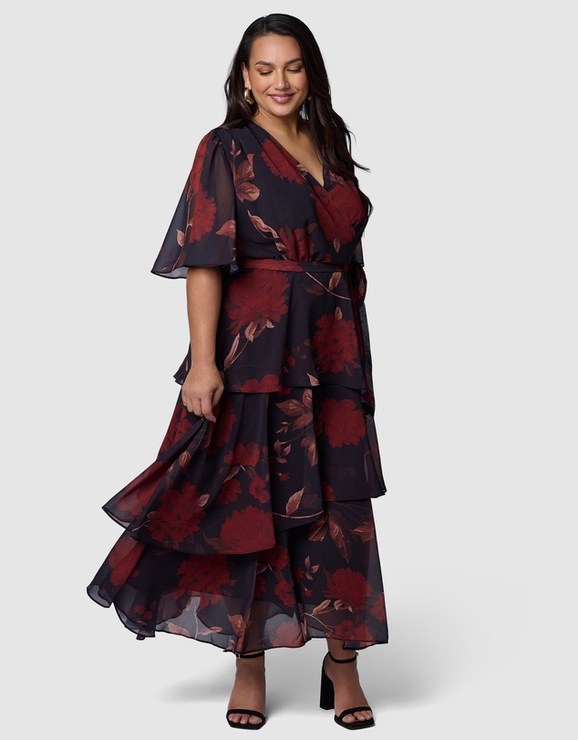 Pink Dusk by Curve Project - Hypnotic Maxi Dress