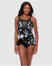 Miraclesuit Swimwear  - Fiore di Luna Mirage Loose Fit Slimming Underwired Tankini Top
