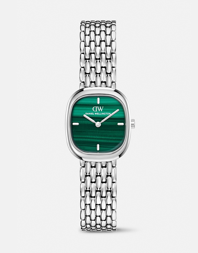 Daniel Wellington - Corta 24x28mm Malachite Grain-Link