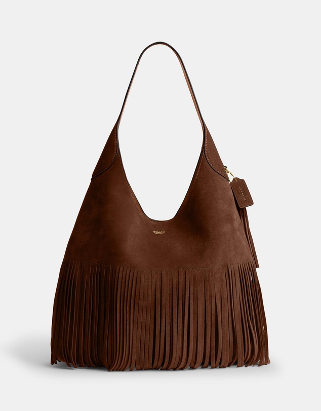 Coach - Suede Fringe Brooklyn Shoulder Bag 39