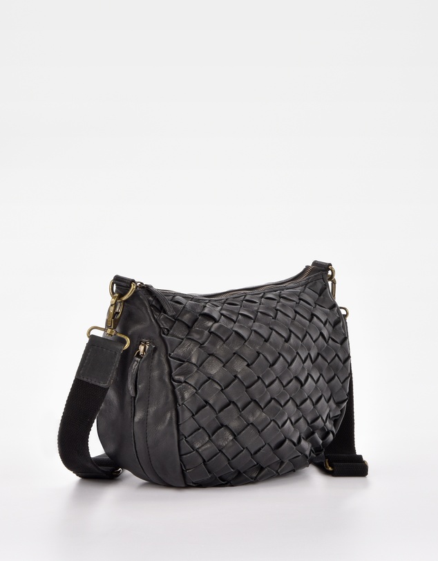 Cobb & Co - Highgate Leather Plaited Slouch