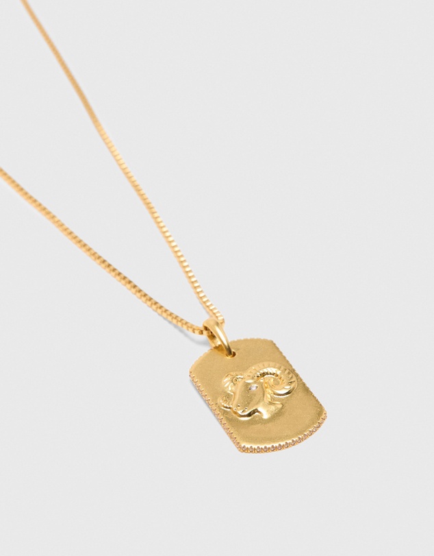 Maje - Astro Plaque Necklace