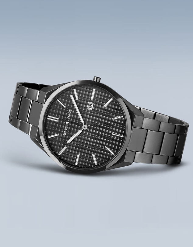 Bering - Bering Ultra Slim 40mm Grey Watch