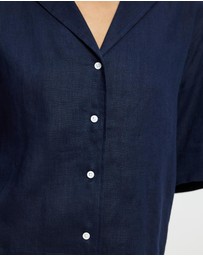 White By FTL - Bay Linen Shirt