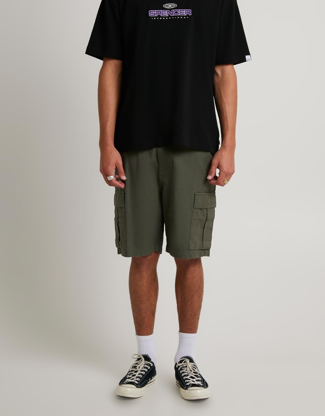 Spencer Project - Surplus Cargo Denim Shorts