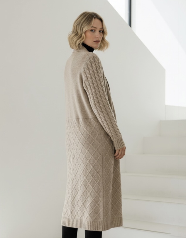 Mossée - Freya Knit Longline Cardigan