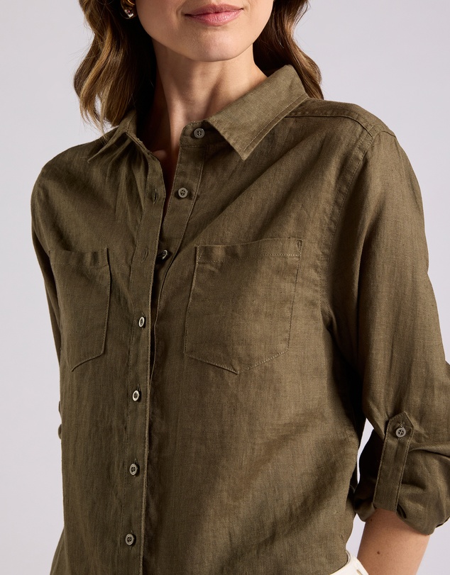 David Lawrence - Elias Linen Shirt