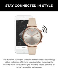 Emporio Armani - Hybrid Smartwatch Nude