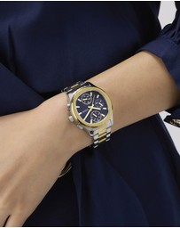 GUESS - GUESS Ladies 2-Tone Multifunction Watch