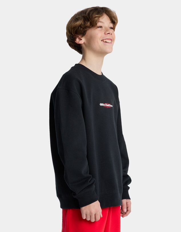 Quiksilver - Boys 8 to 16 Mercury Trident Crew Neck