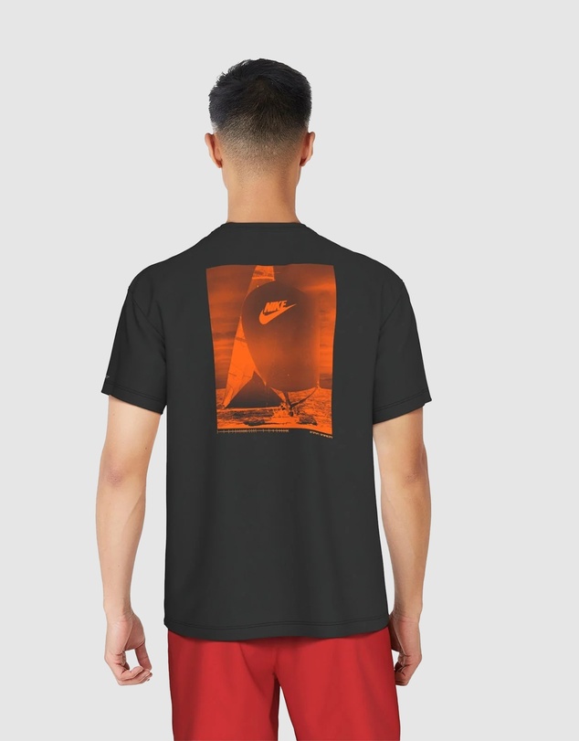 Nike - Sailboat Short Sleeve Hydroguard Top