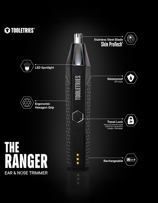 Tooletries - The Ranger Nose & Ear Hair Trimmer