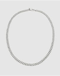 Kuzzoi - ICONIC EXCLUSIVE - Necklace Male Curb Chain 925 Sterling Silver