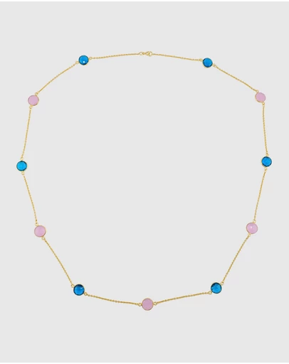 Izoa - Luna Gemstone Necklace