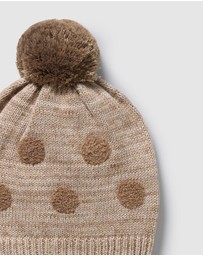 Wilson & Frenchy - Organic Knitted Bauble Hat - Babies