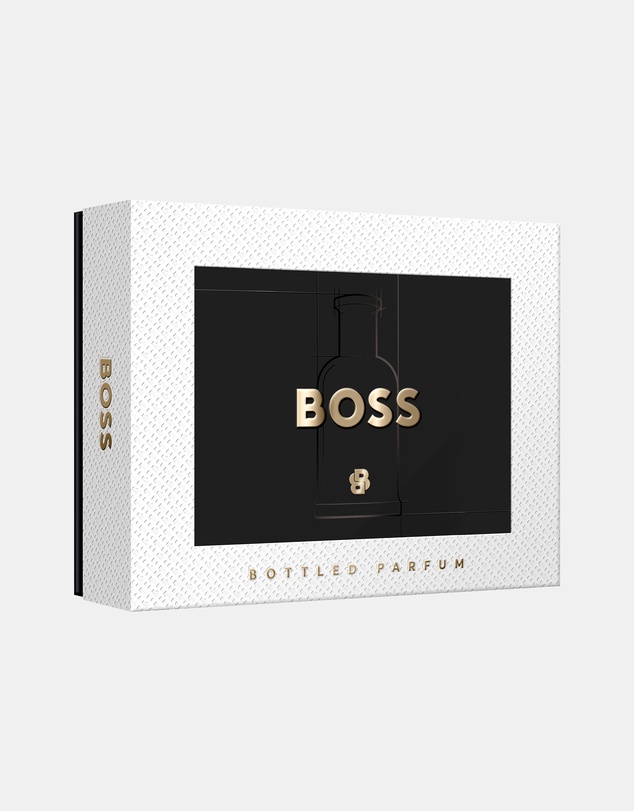BOSS - Boss Bottled Parfum, Shower Gel, And Deodorant Stick For Men Trio Gift Set