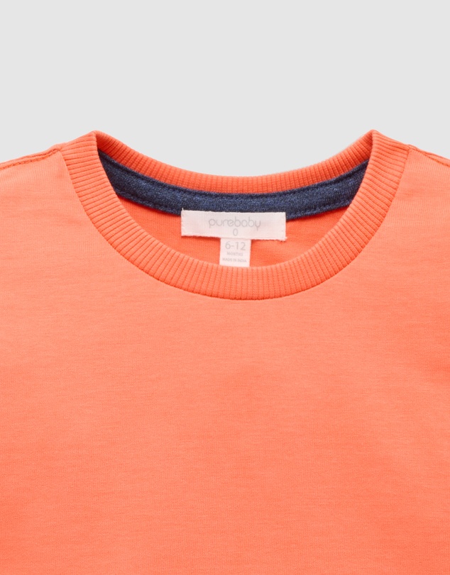 Purebaby - Basic Heavy Weight Tee-Kids-Babies