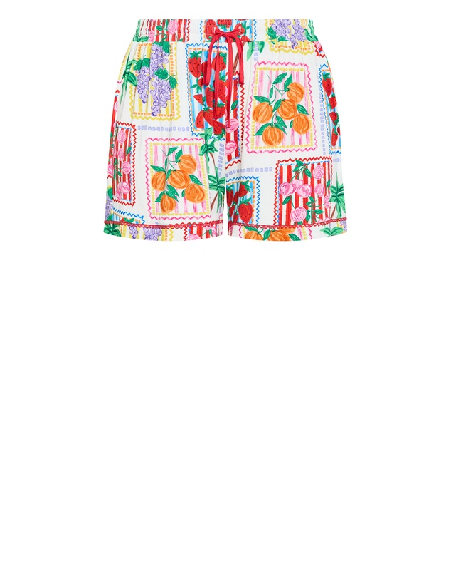 City Chic - Margo Fruit Print Sleep Short