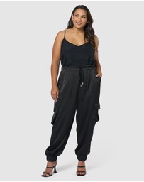 Sunday In The City - Revolution Satin Cargo Pant