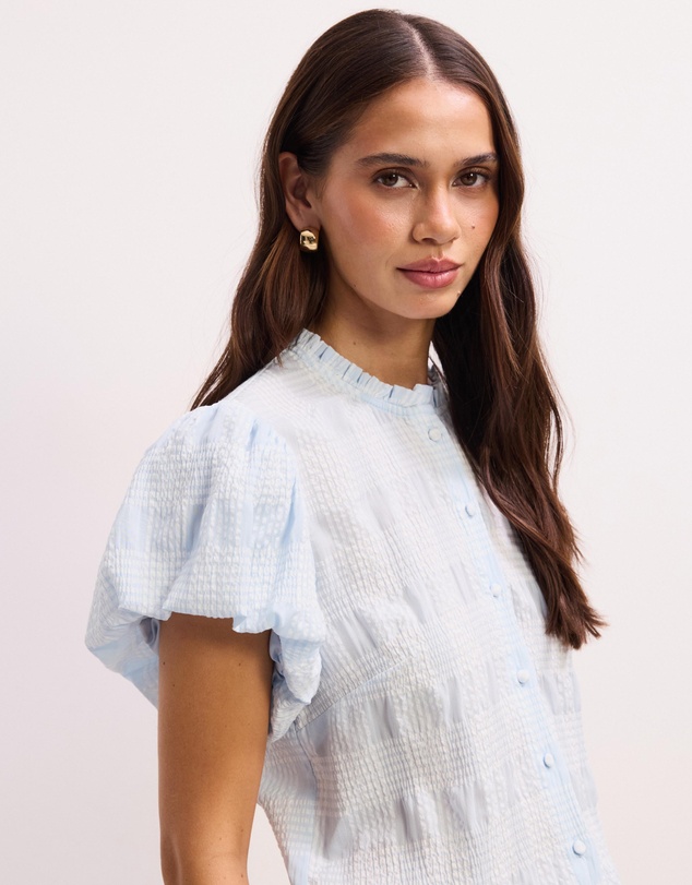 The Fated - Chloe Gingham Blouse