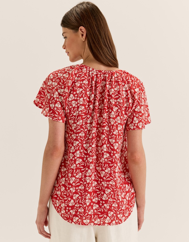 Review - St Lucia Floral Blouse