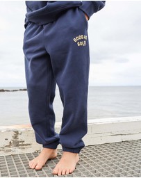 Skwosh - Good As Gold Kids Sweat Pant in Navy
