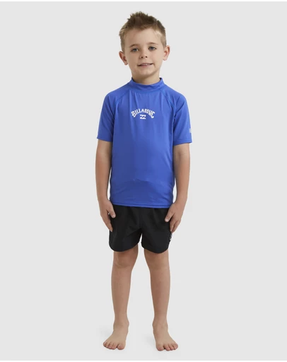 Billabong - Boys 0 7 All Day Arch Rash Vest