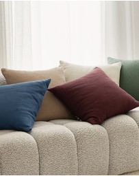 Bambury - Milo Waffle Square Cushion