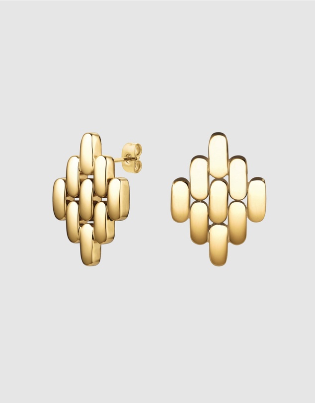 Rosefield - Legacy Gold-Tone Earrings