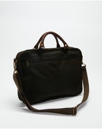 Barbour - Wax Leather Briefcase