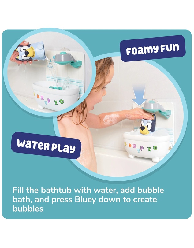 Bluey - Shower & Scrub bath toy
